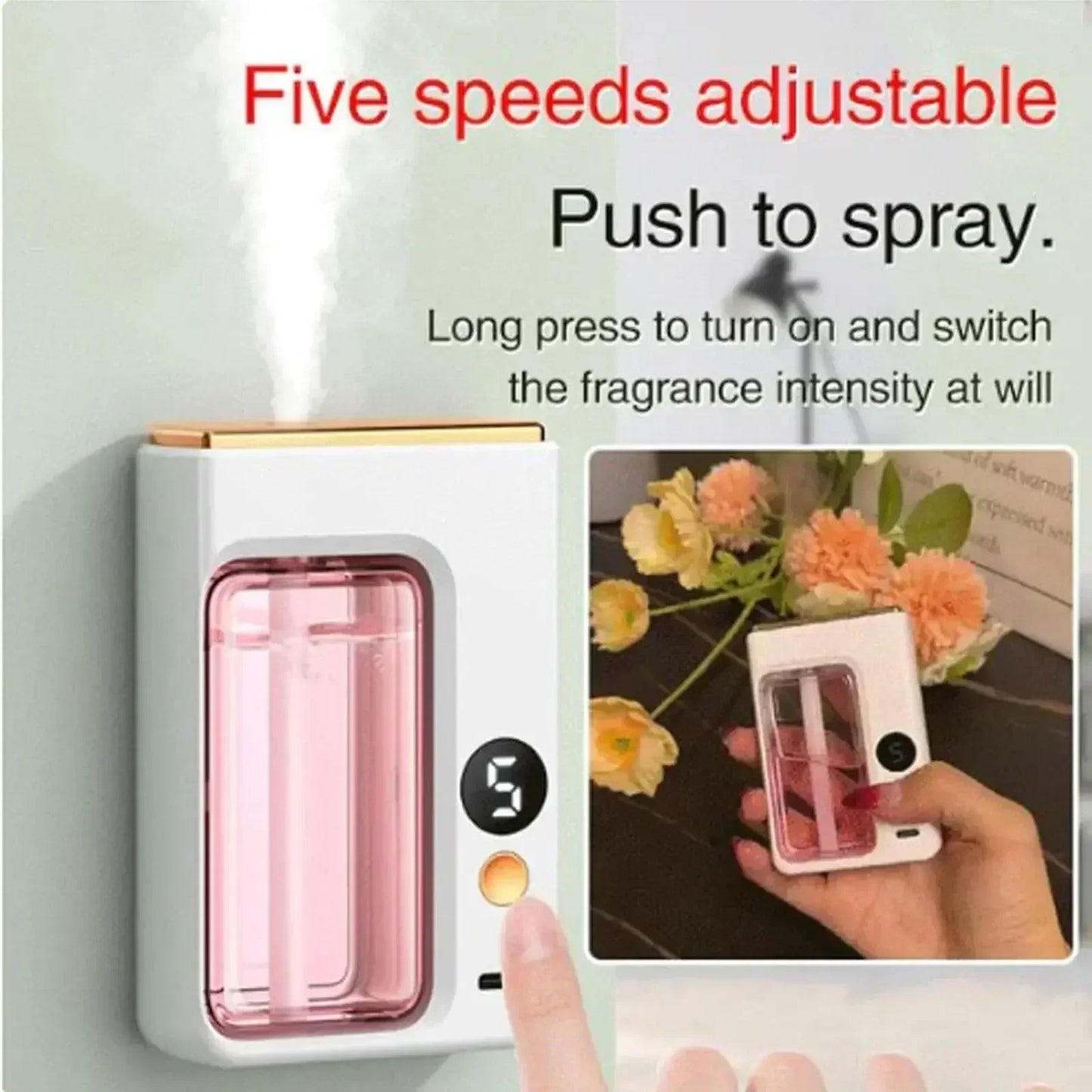 AuraScent — Smart Rechargeable Aroma Diffuser