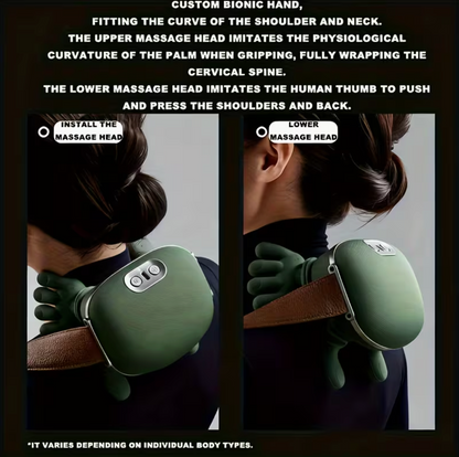 Deep Tissue Back and Neck Heat Massager